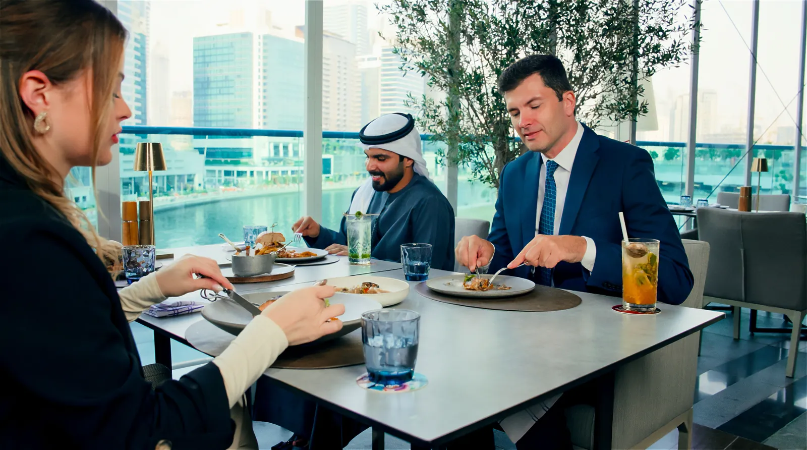 Business lunch