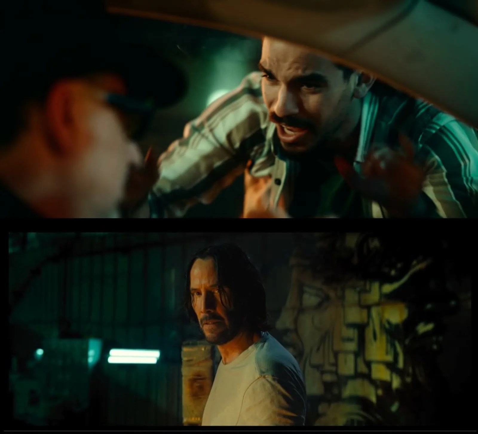 Graded frames from a film