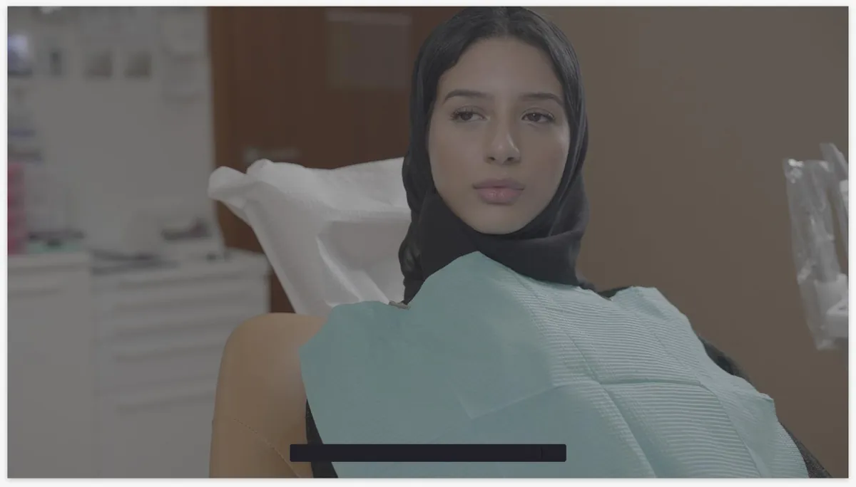 Clinic commercial — before grading