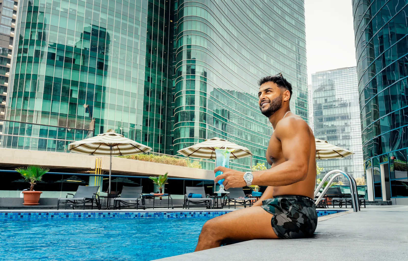 Pool deck