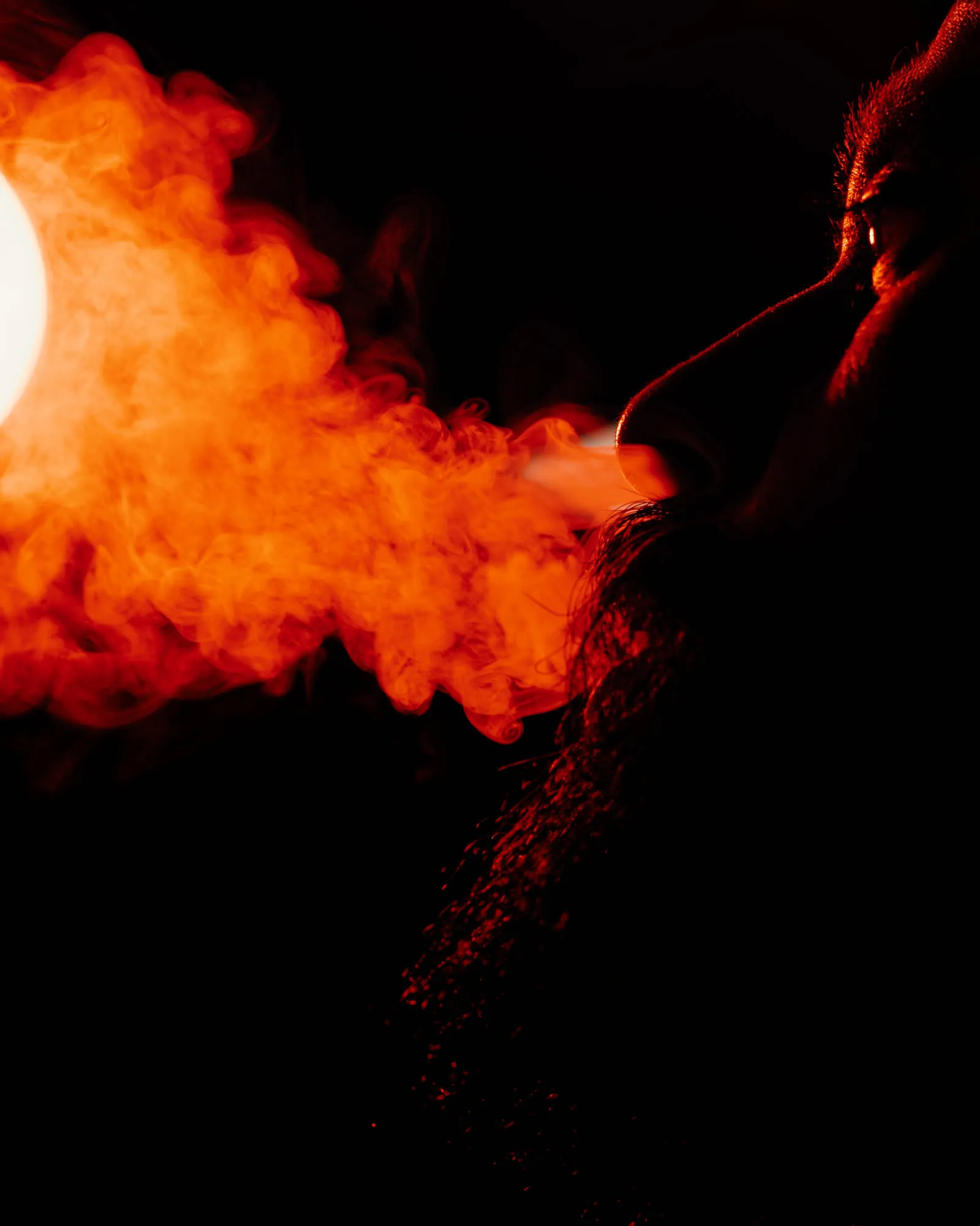 Red smoke